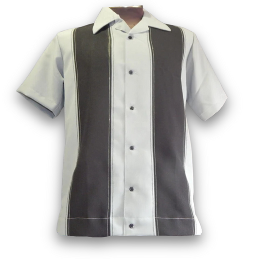 Nifty50's Bodgie Double Panel Men's Shirts - Nichole Jade Rockabilly Boutique