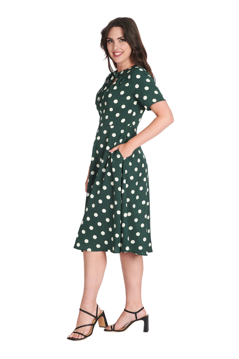 Banned DR16954 Spot Set Sail Swing Dress