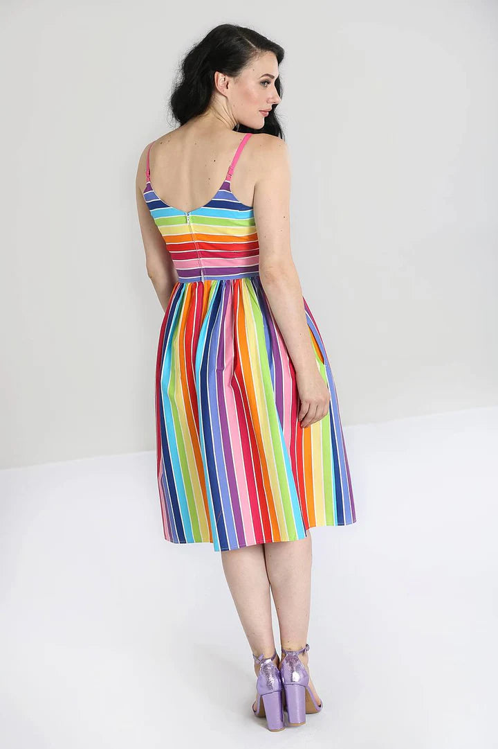 Hell Bunny H40059 Over The Rainbow 50's Dress - Nichole Jade Rockabilly Boutique