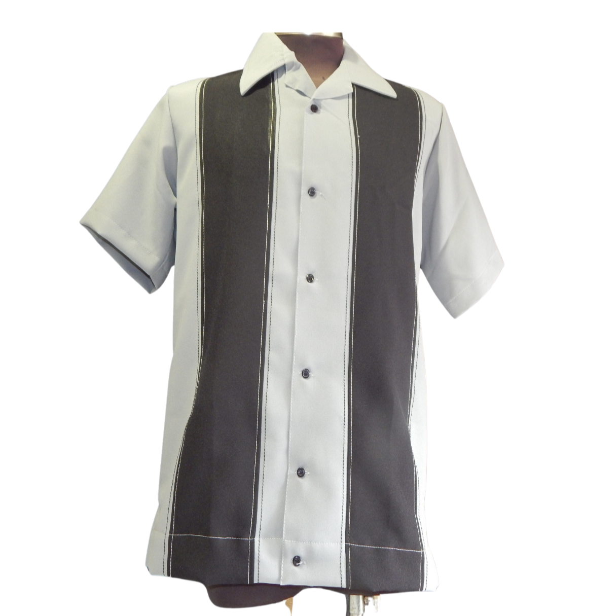 Nifty50's Bodgie Double Panel Men's Retro Bowling Shirts - Nichole Jade Rockabilly Boutique