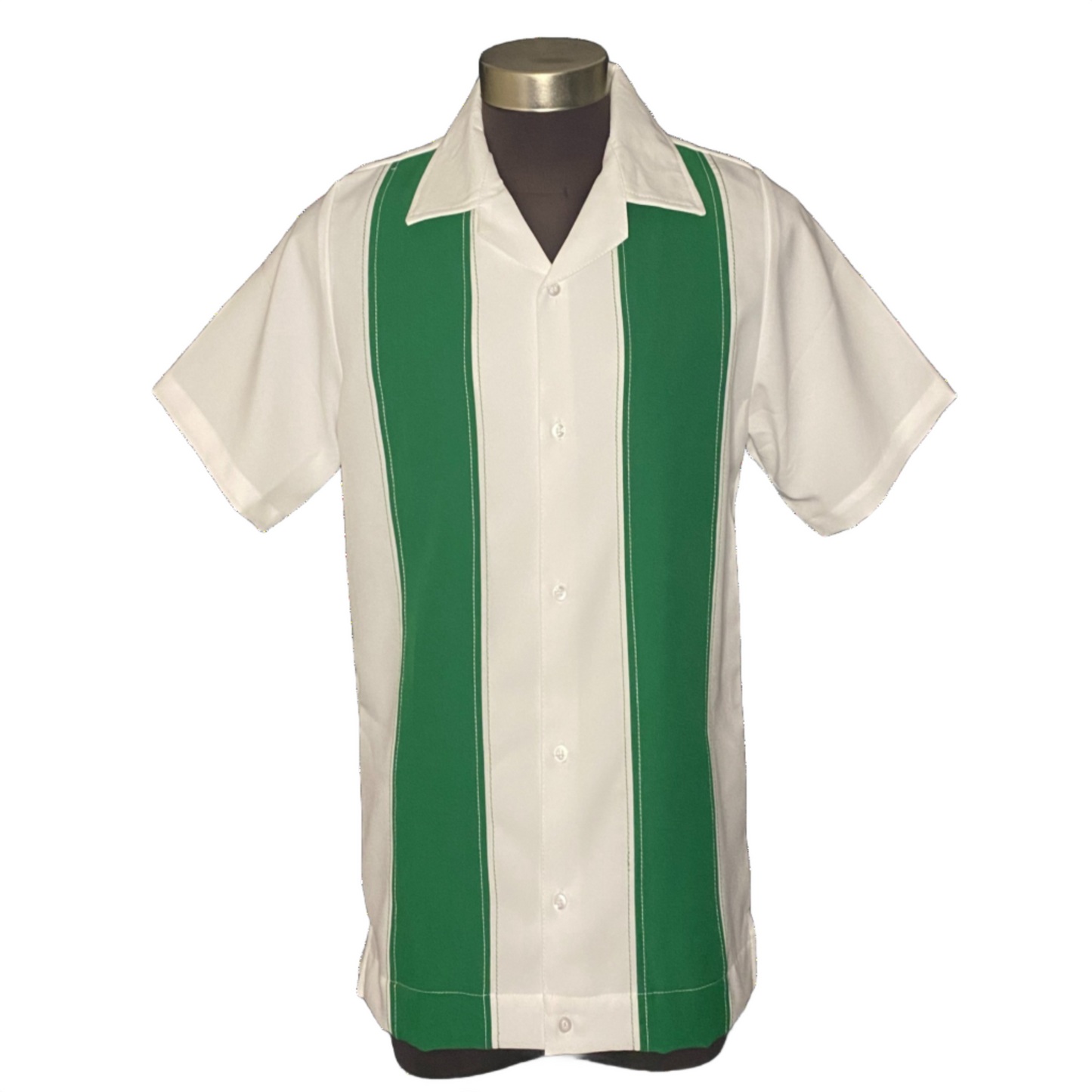 Nifty50's Bodgie Double Panel Men's Retro Bowling Shirts - Nichole Jade Rockabilly Boutique