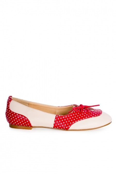 Banned SE71154 Oxford Isabella Flats - Nichole Jade Rockabilly Boutique