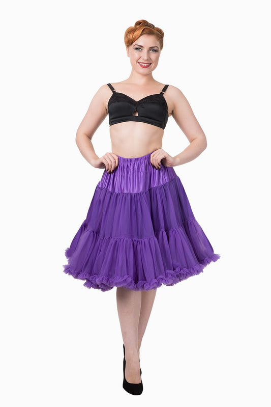 Banned SBN235 Starlite Petticoat Purple 23 Inch