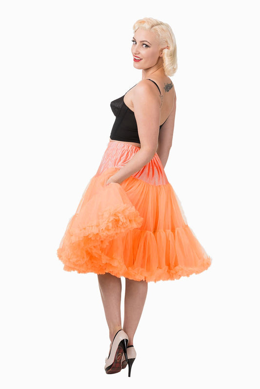 Banned SBN235 Starlite Petticoat Orange 23 Inch