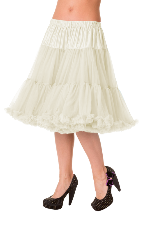 Banned SBN235 Starlite Petticoat Ivory 23 Inch